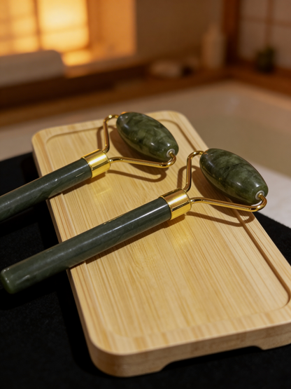 Rouleaux de jade ✨ rituel beauté naturel ✨