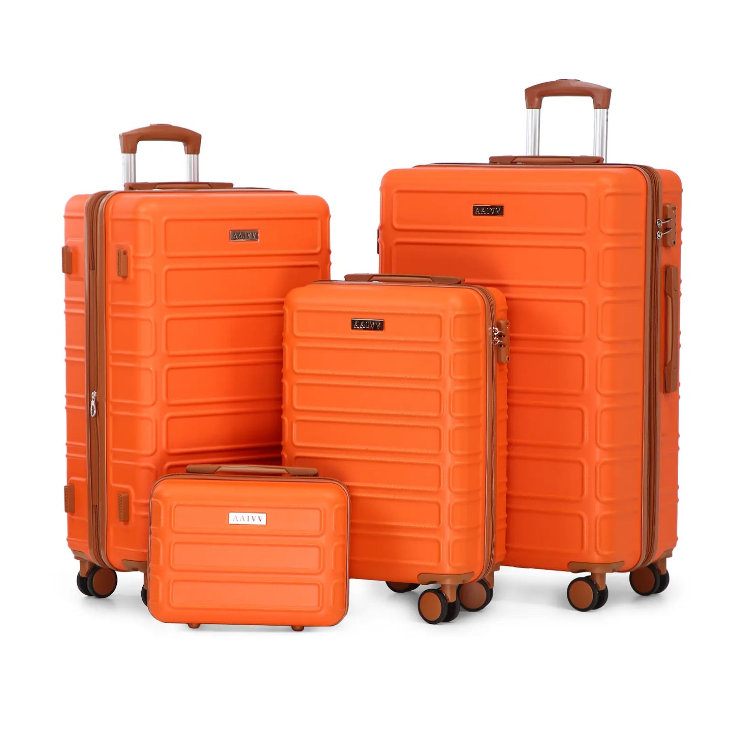 4 Piece Expandable Hardshell Luggage Set with TSA Lock & Spinner Wheels