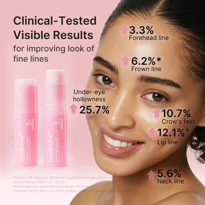 PDRN Pink Collagen Volume Multi Balm Stick for Face, Neck & Lips