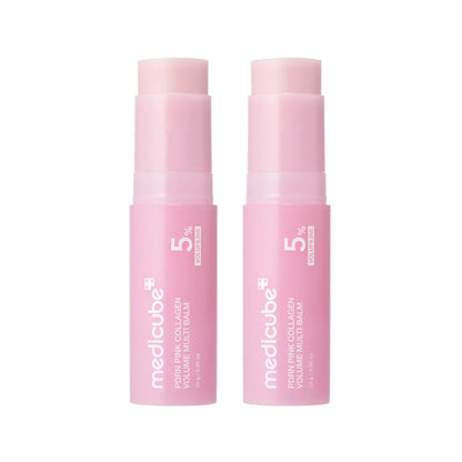 PDRN Pink Collagen Volume Multi Balm Stick for Face, Neck & Lips