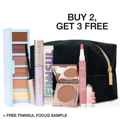 Exclusive 5-Piece Custom Makeup Kit – Buy 2, Get 3 Free with Cosmetic Bag