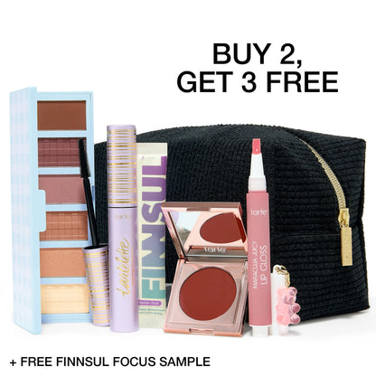 Exclusive 5-Piece Custom Makeup Kit – Buy 2, Get 3 Free with Cosmetic Bag